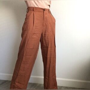 Peter Cohen Wide Leg Linen Pants (fits small)